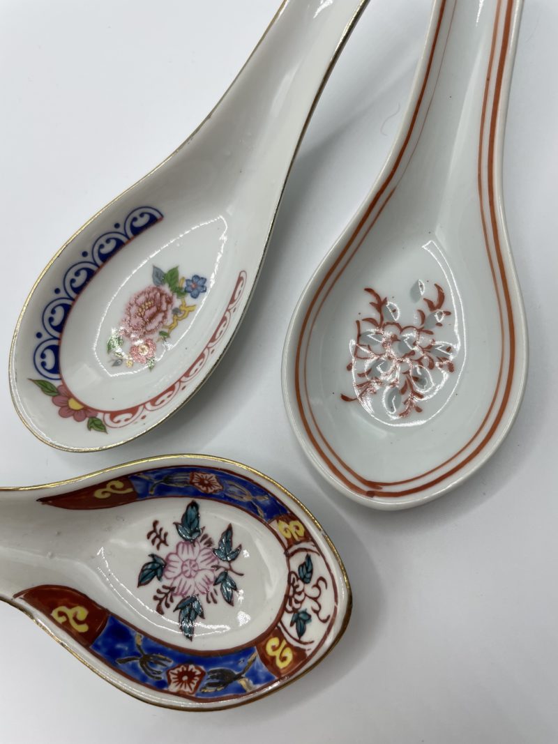 Lot de 3 cuillères à soupe chinoises – Image 2