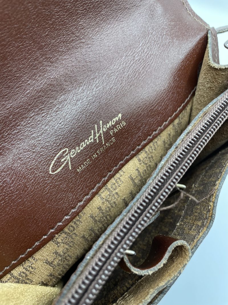 Sacoche cuir Gérard Henon Paris – Image 2