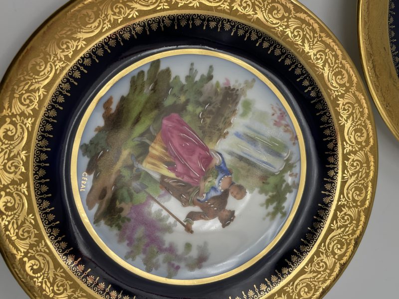 Assiettes Limoges objets d'art – Image 3