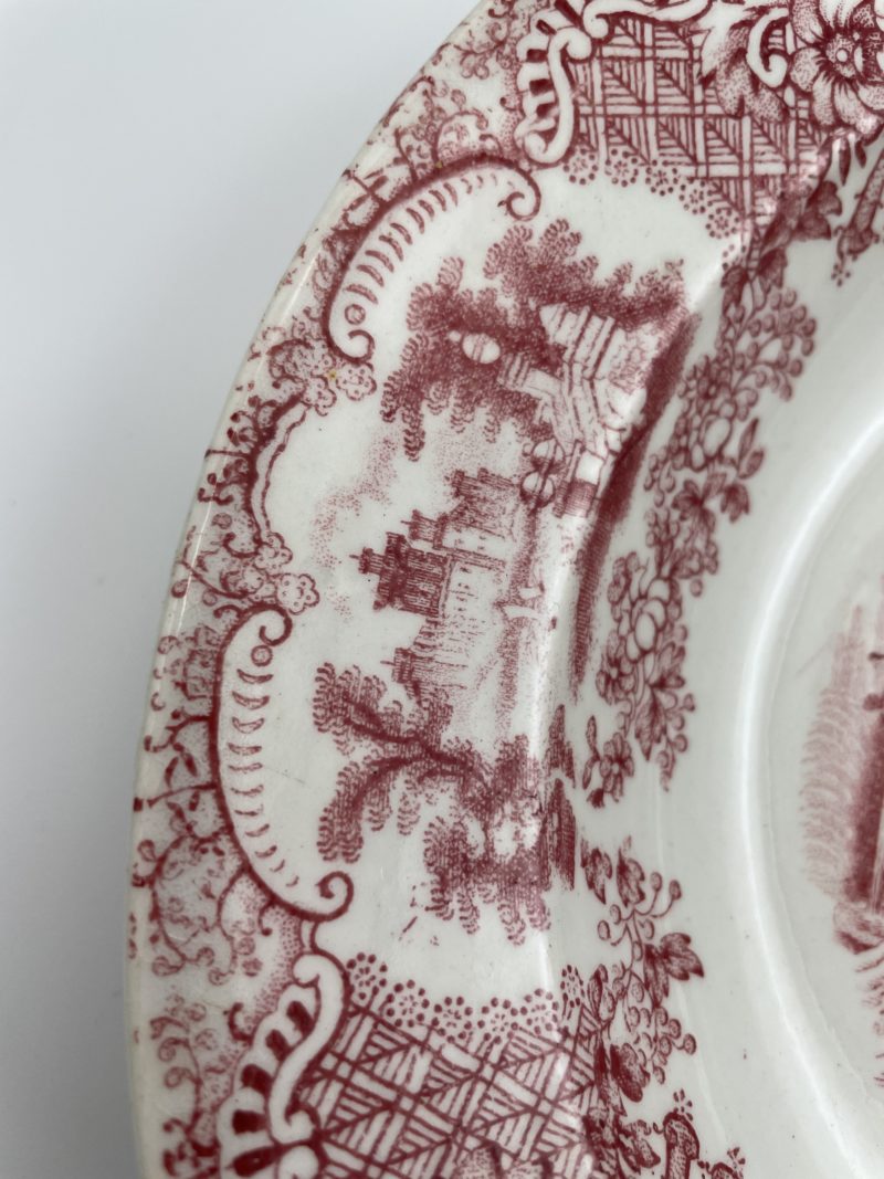 Assiette rose Séville – Image 4