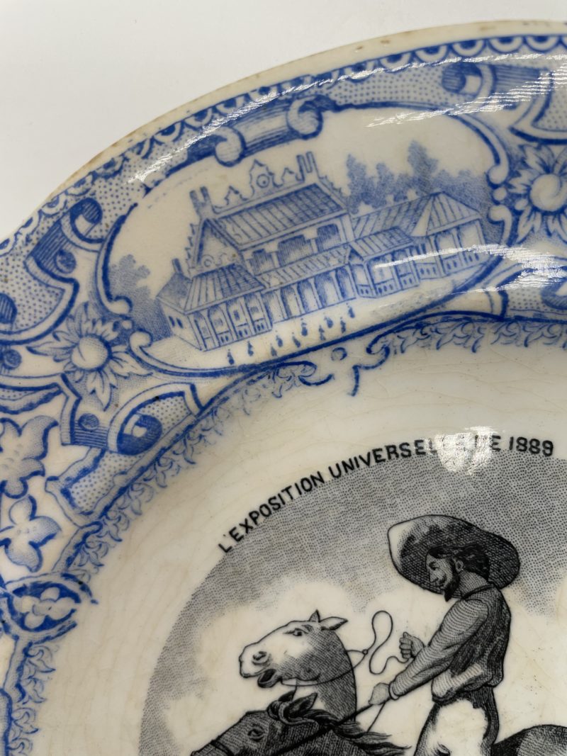Assiette exposition universelle de 1889 – Image 3