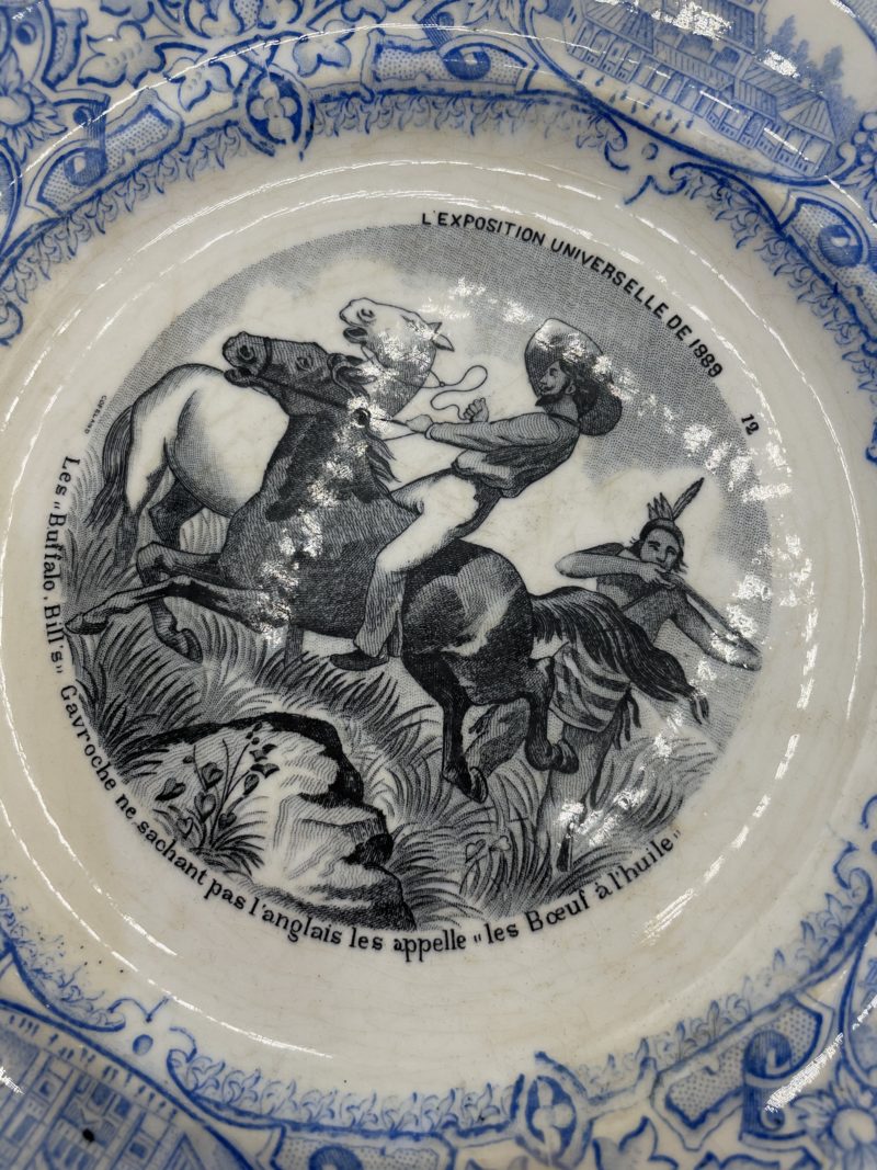 Assiette exposition universelle de 1889 – Image 2