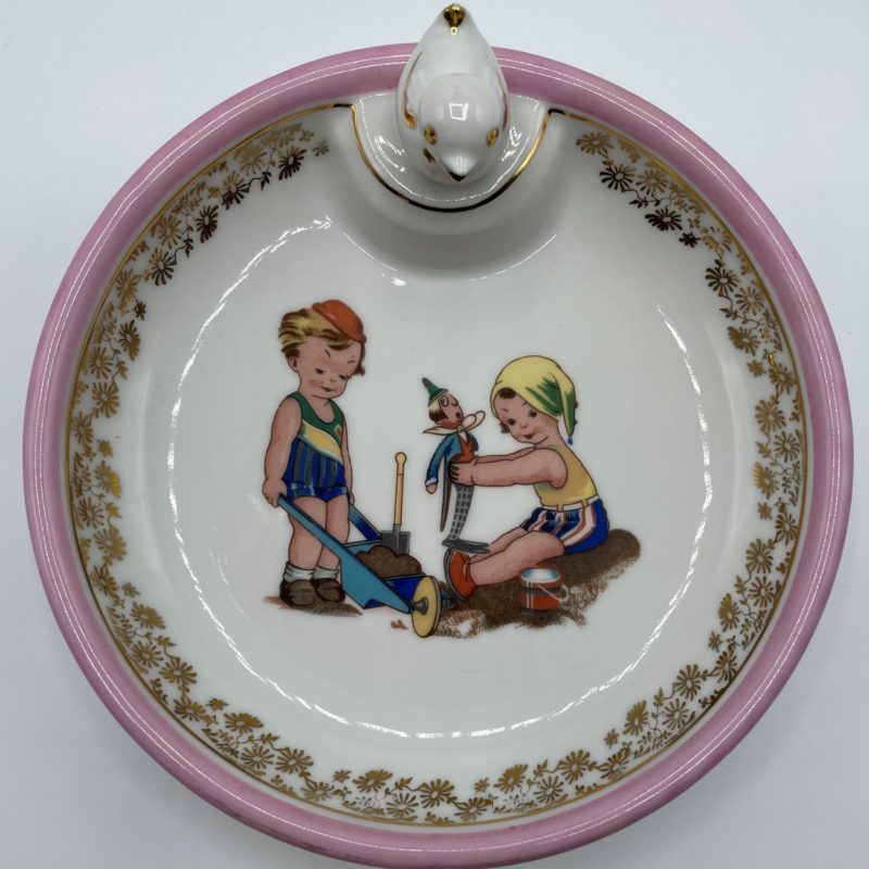 assiette bebe limoges