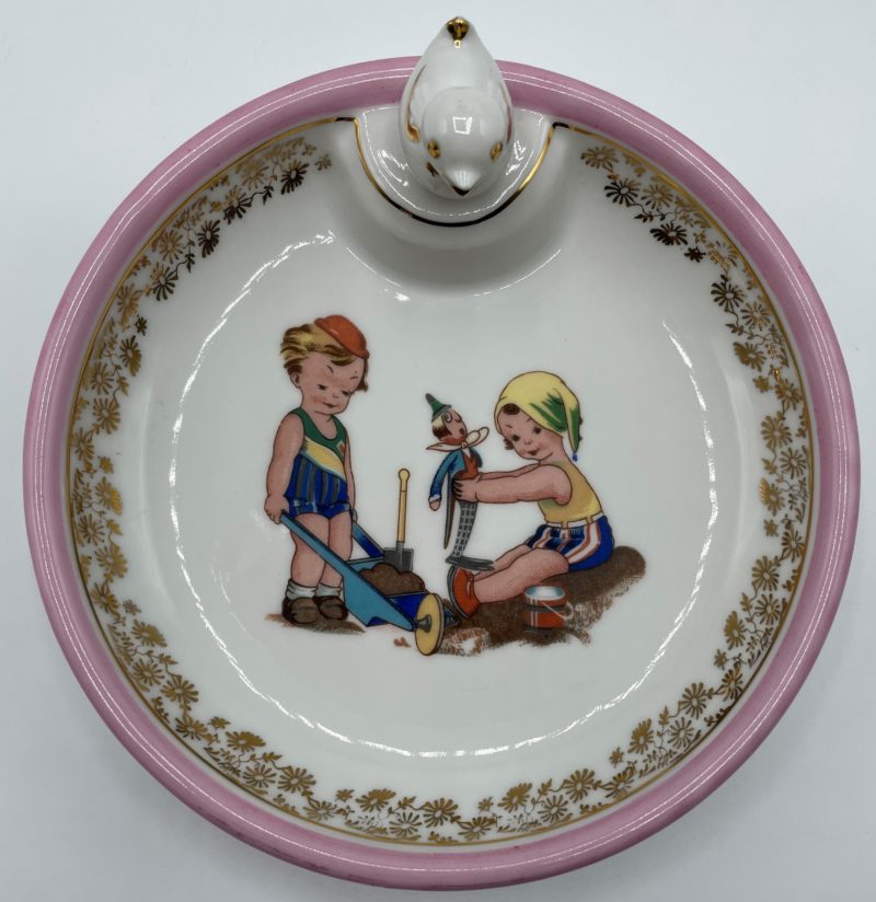 assiette bebe limoges