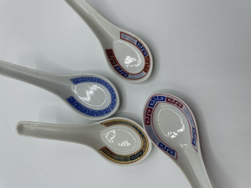 HEMOTON Lot de 4 cuillères à saucière en céramique - Pichet à lait - Pour vinaigre, huile