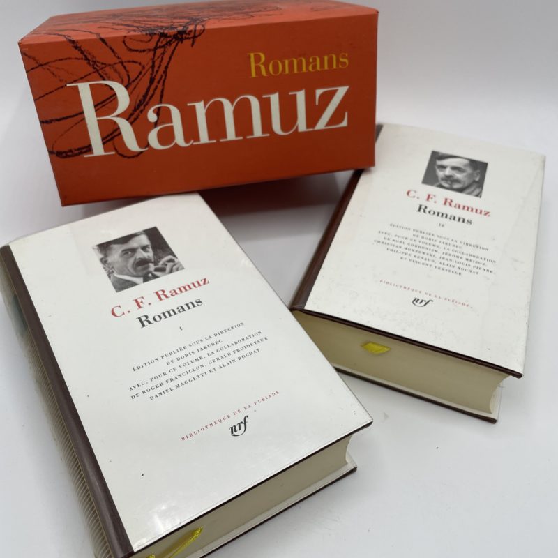 coffret ramuz pleiade