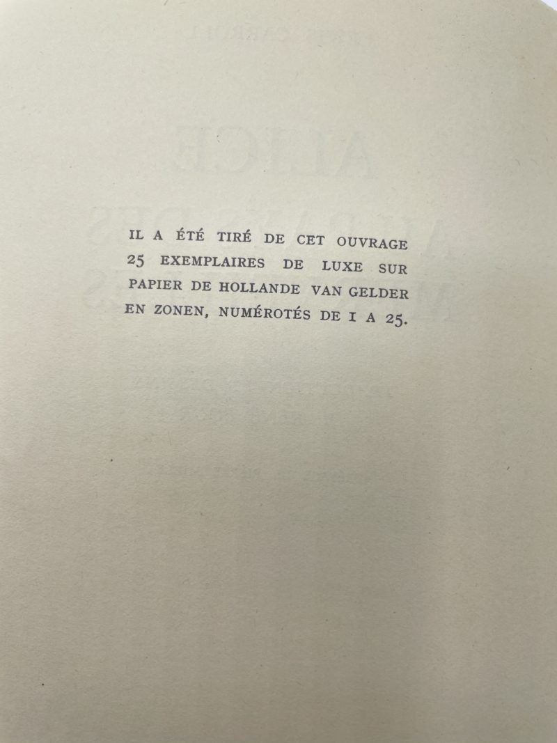 Alice au Pays des Merveilles illustré par RENE BOUR – Image 4