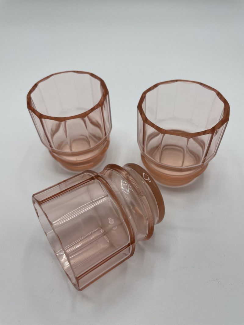 Service à alcool rose rosaline – Image 3