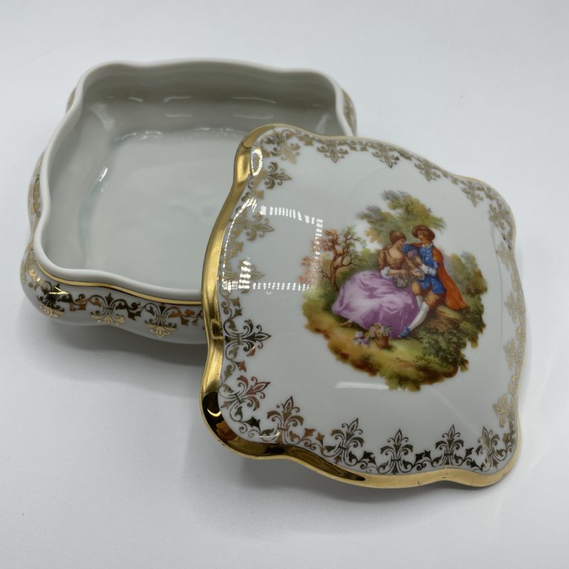 boite porcelaine limoges fragonard