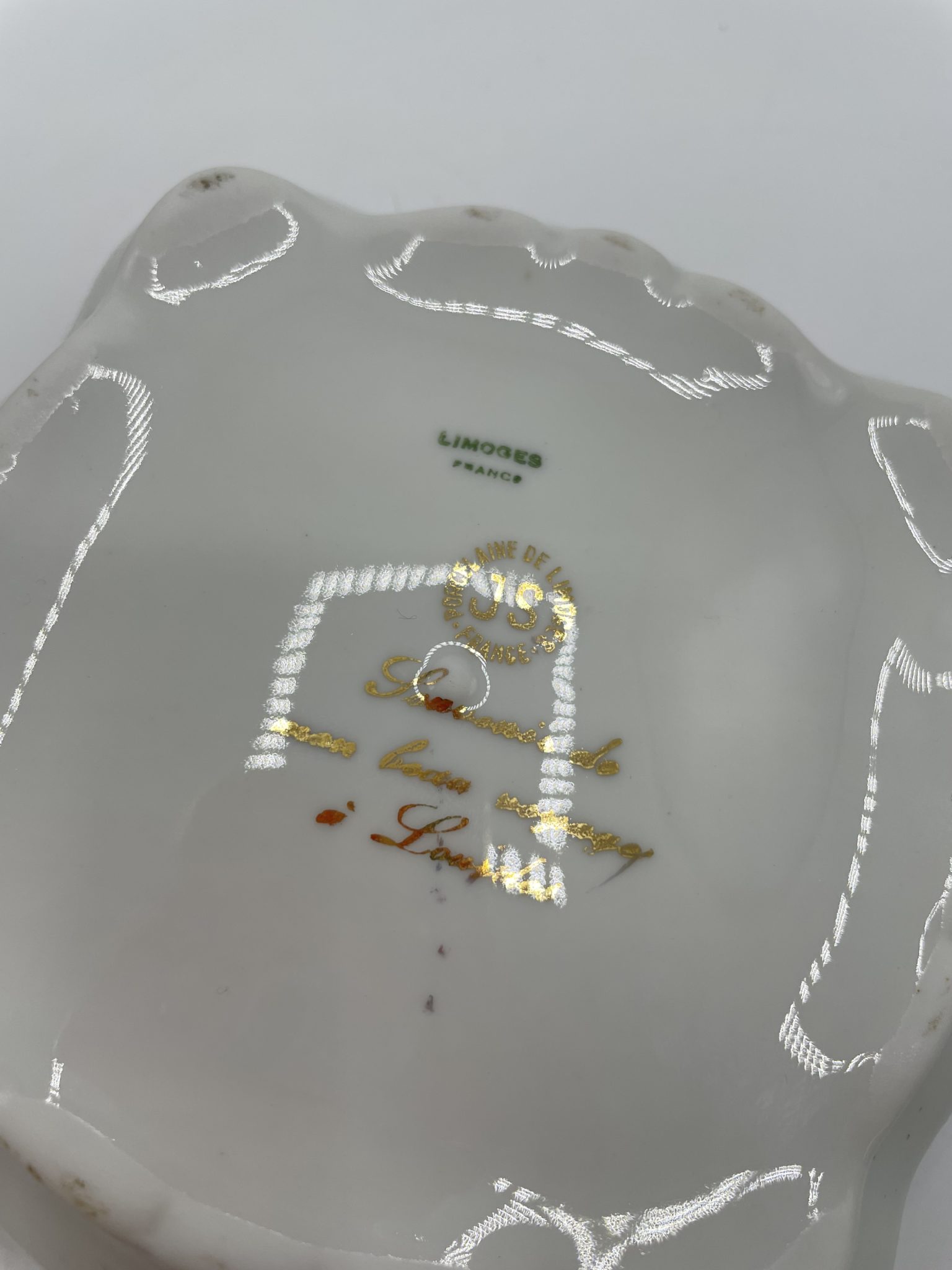 2 Assiettes Vintage Fragonard Les Danseuses - Porcelaine Blanche