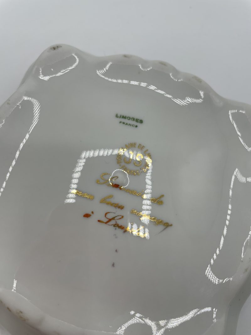 Boîte porcelaine de Limoges motif Fragonard – Image 3