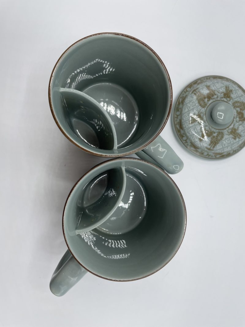 Duo de tasses à thé en porcelaine japonaise – Image 2