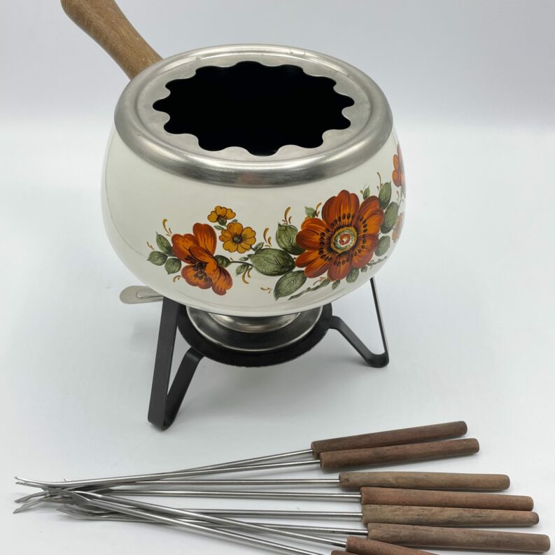 appareil fondue vintage 1970