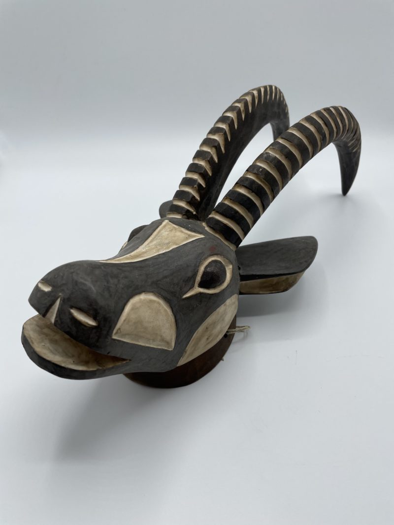 masque africain antilope deco ethnique collection