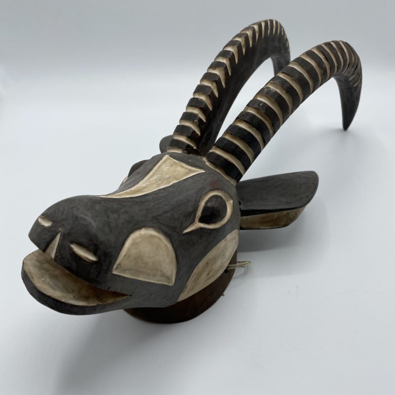 masque africain antilope deco ethnique collection