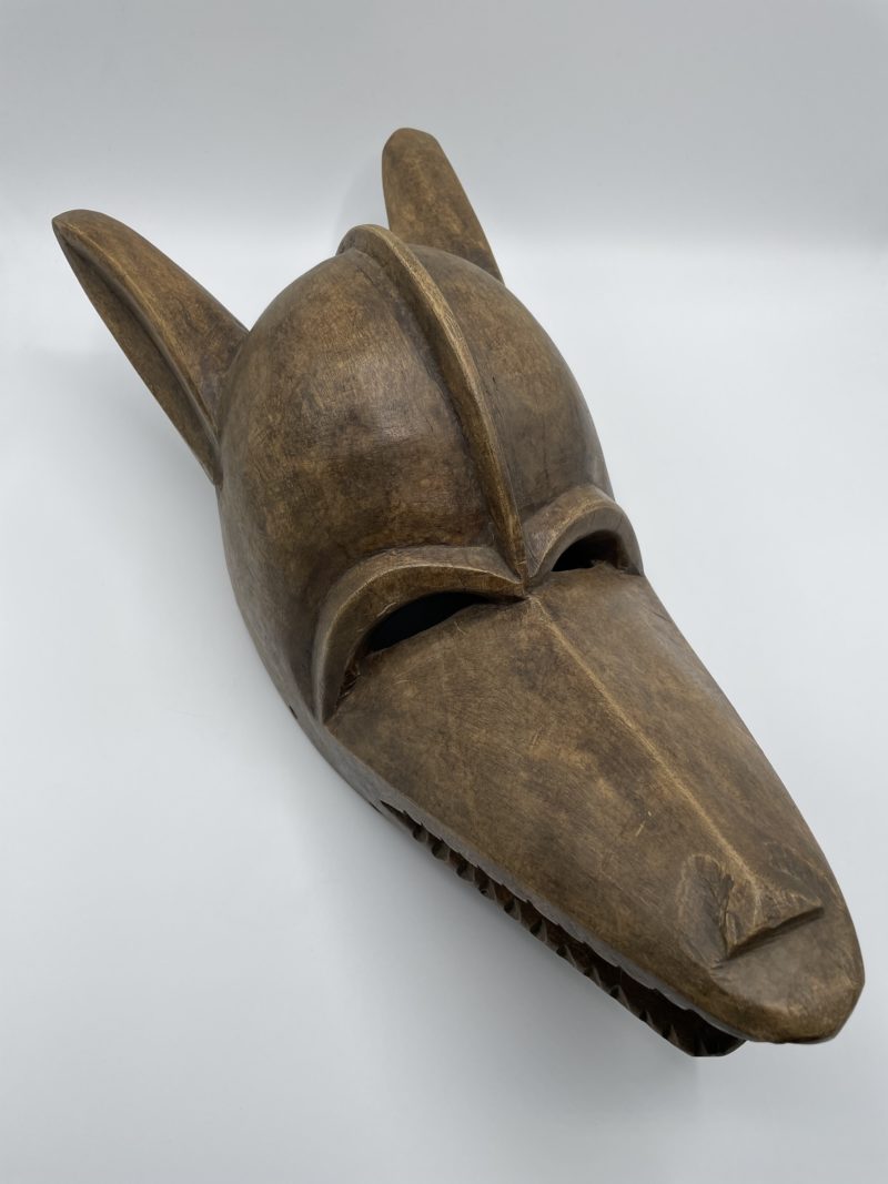 Masque africain tête de chien – Image 5