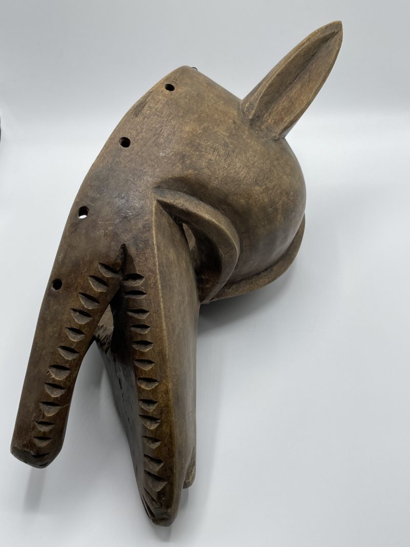 Masque africain tête de chien – Image 3