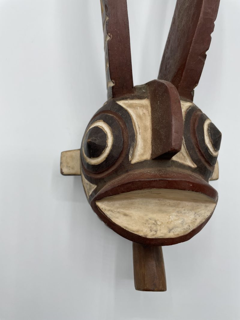 Masque africain à tête de hibou – Image 2