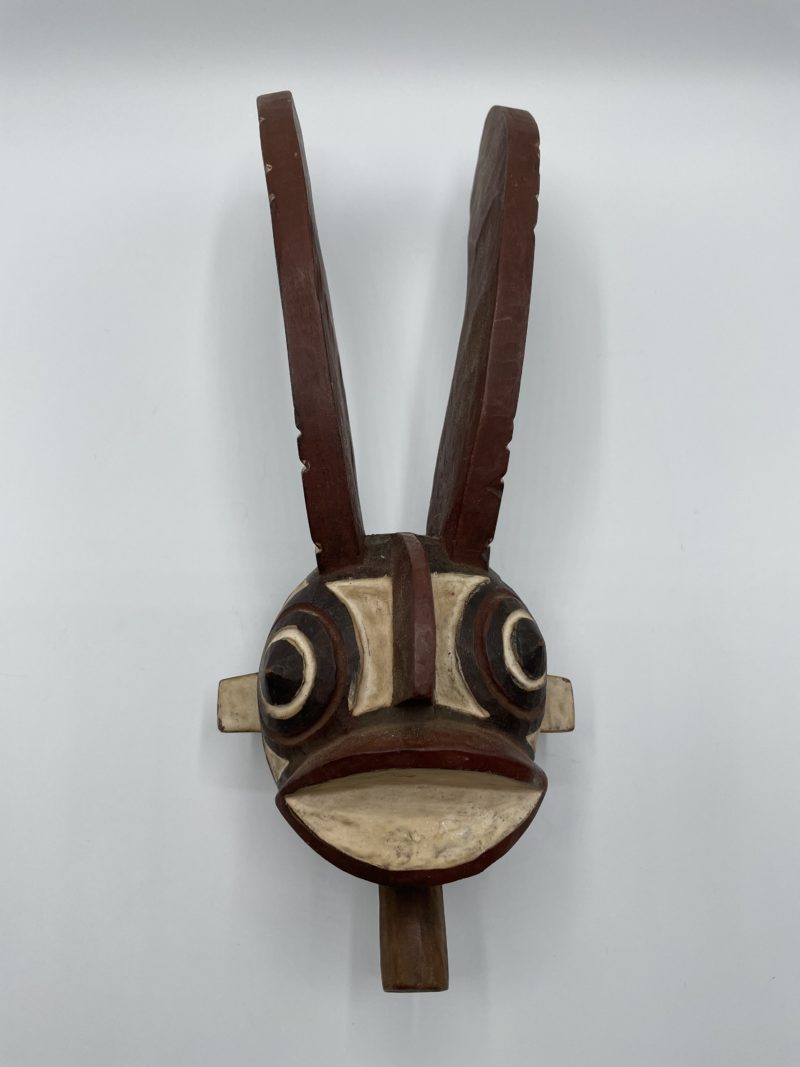 masque africain hibou deco ethnique collection