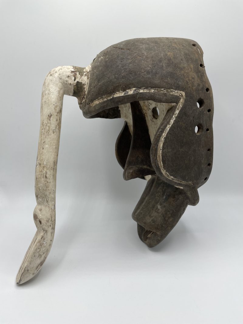 Masque africain à corne – Image 3