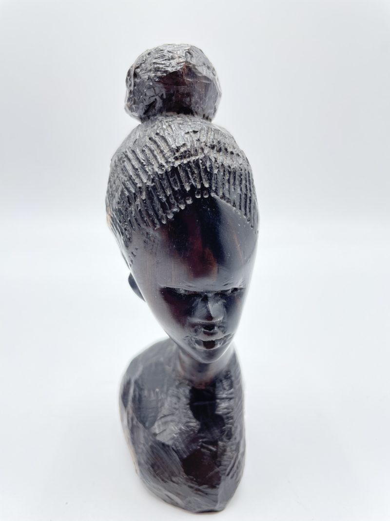Sculptures africaines portraits ébène – Image 4