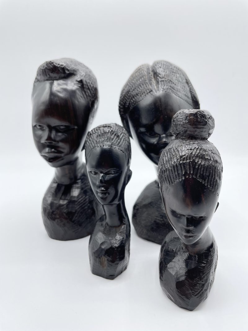 sculpture bois ebene afrique