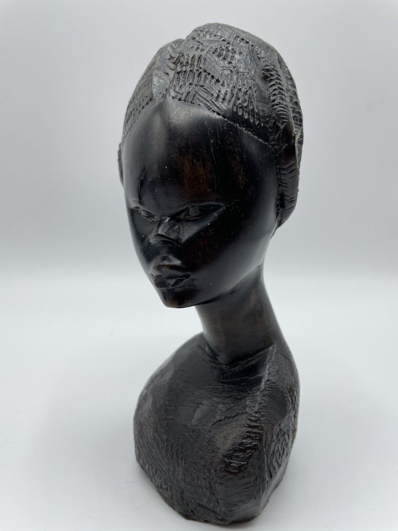Sculptures africaines portraits ébène – Image 9