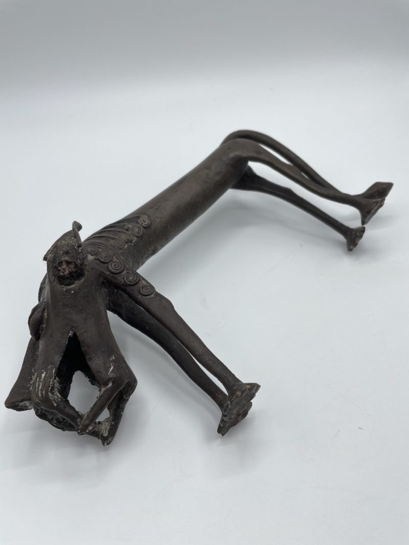 Sculpture lion en bronze du Bénin – Image 4
