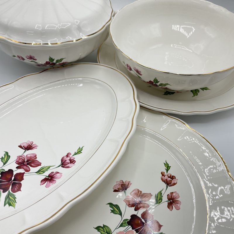 service salins porcelaine