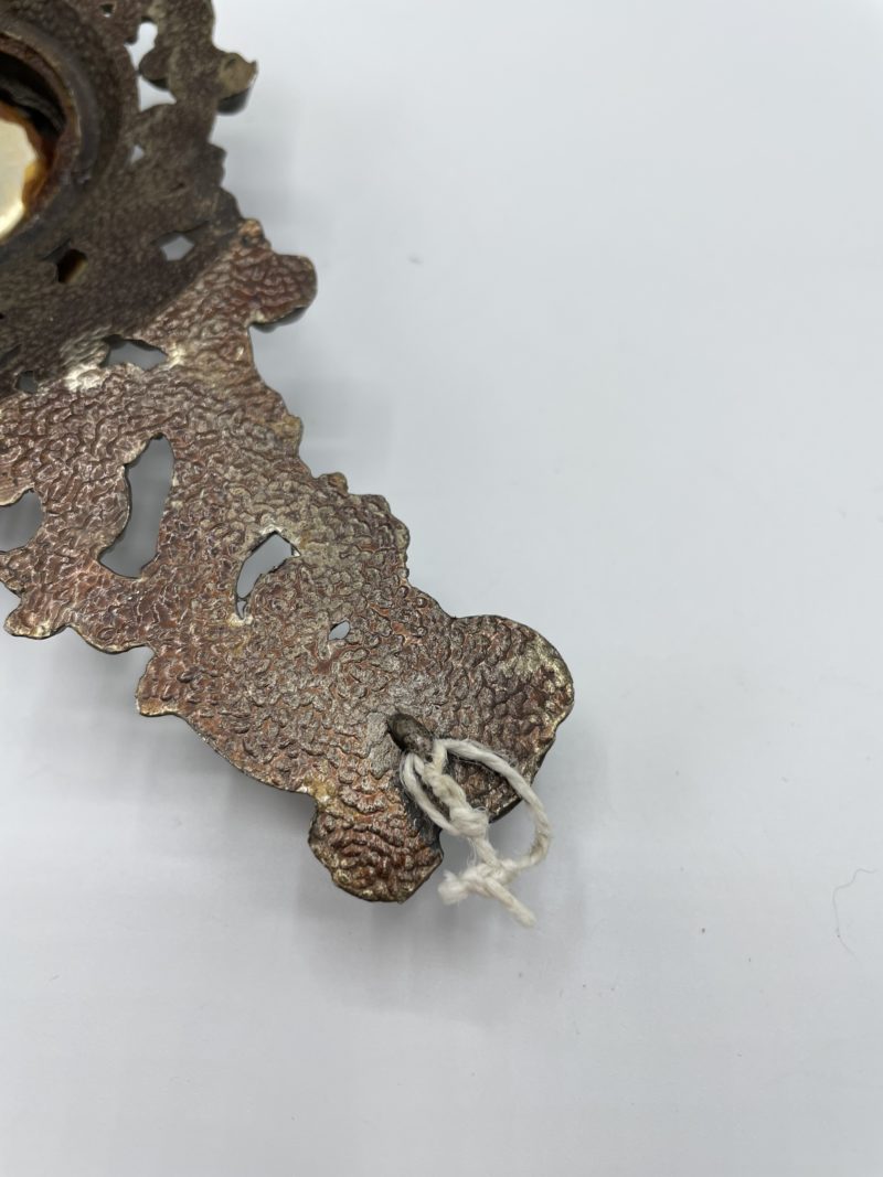 Thermomètre mural effet bronze – Image 2