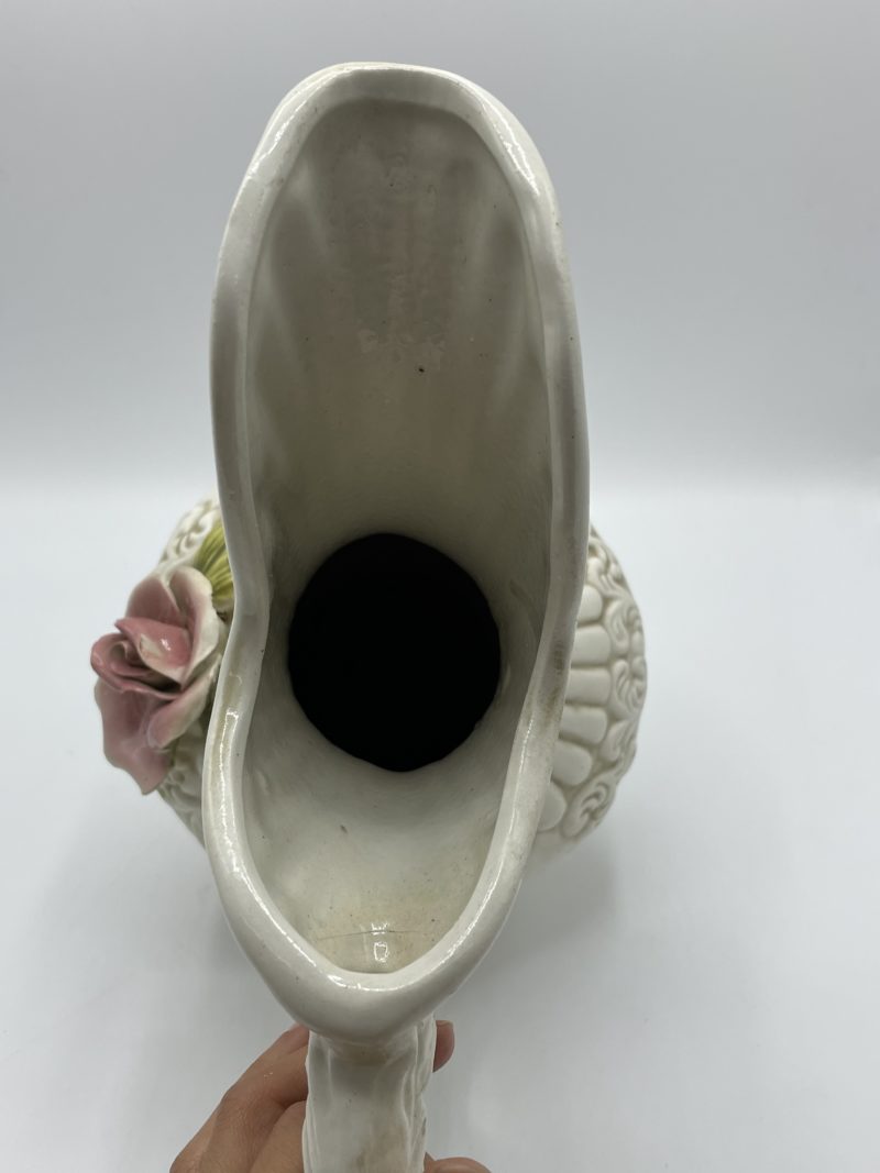 Grand vase ou pichet en céramique vintage style Capodimonte – Image 5