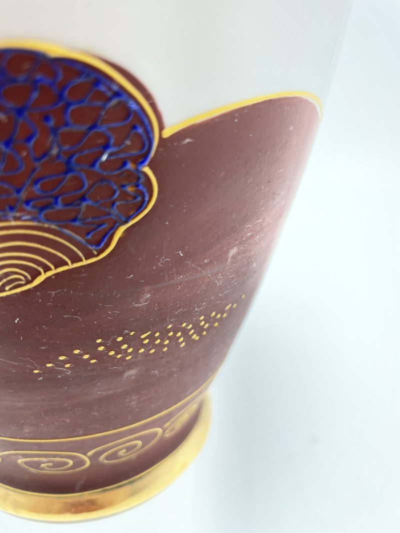 Grand vase porcelaine Satsuma – Image 2