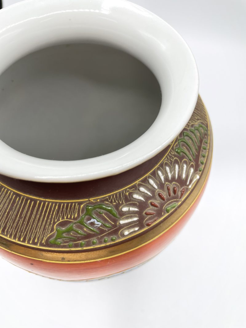 Grand vase porcelaine Satsuma – Image 5
