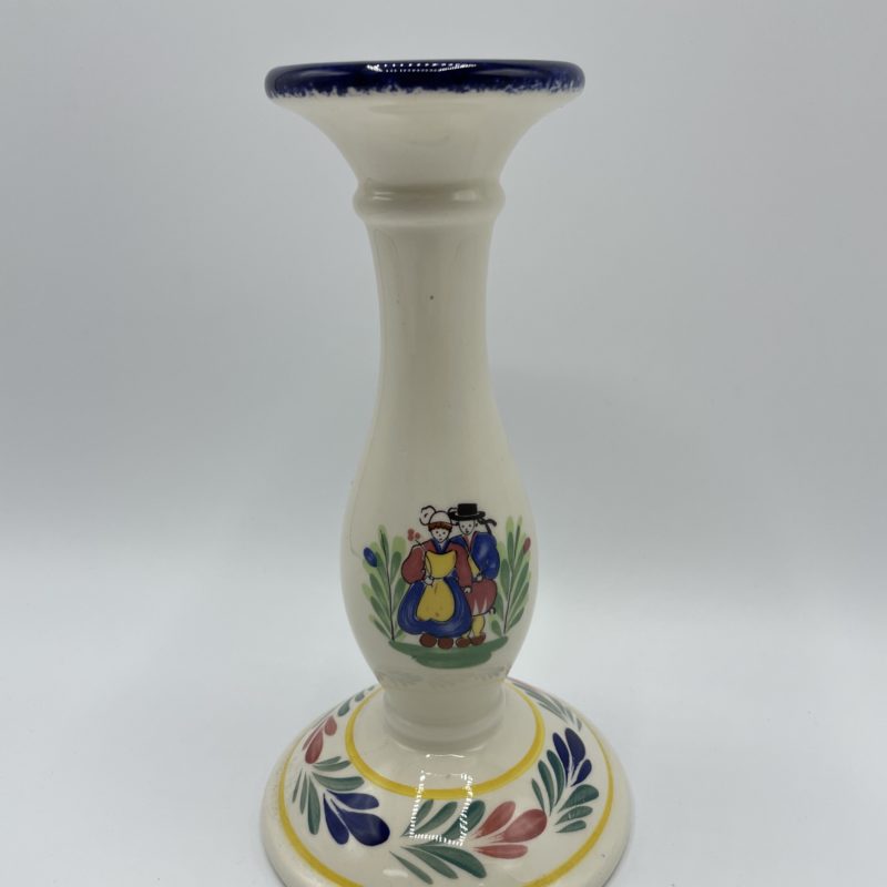 bougeoir vintage faience pornic