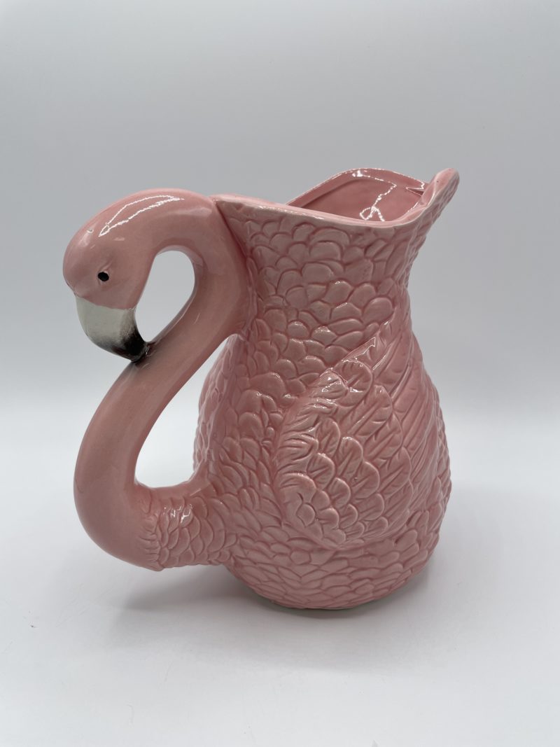 broc flamand rose kitch