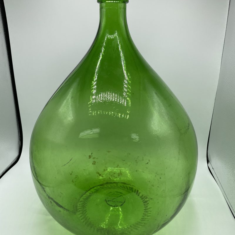 Dame Jeanne ANCIENNE Vert Bouteille De 10L