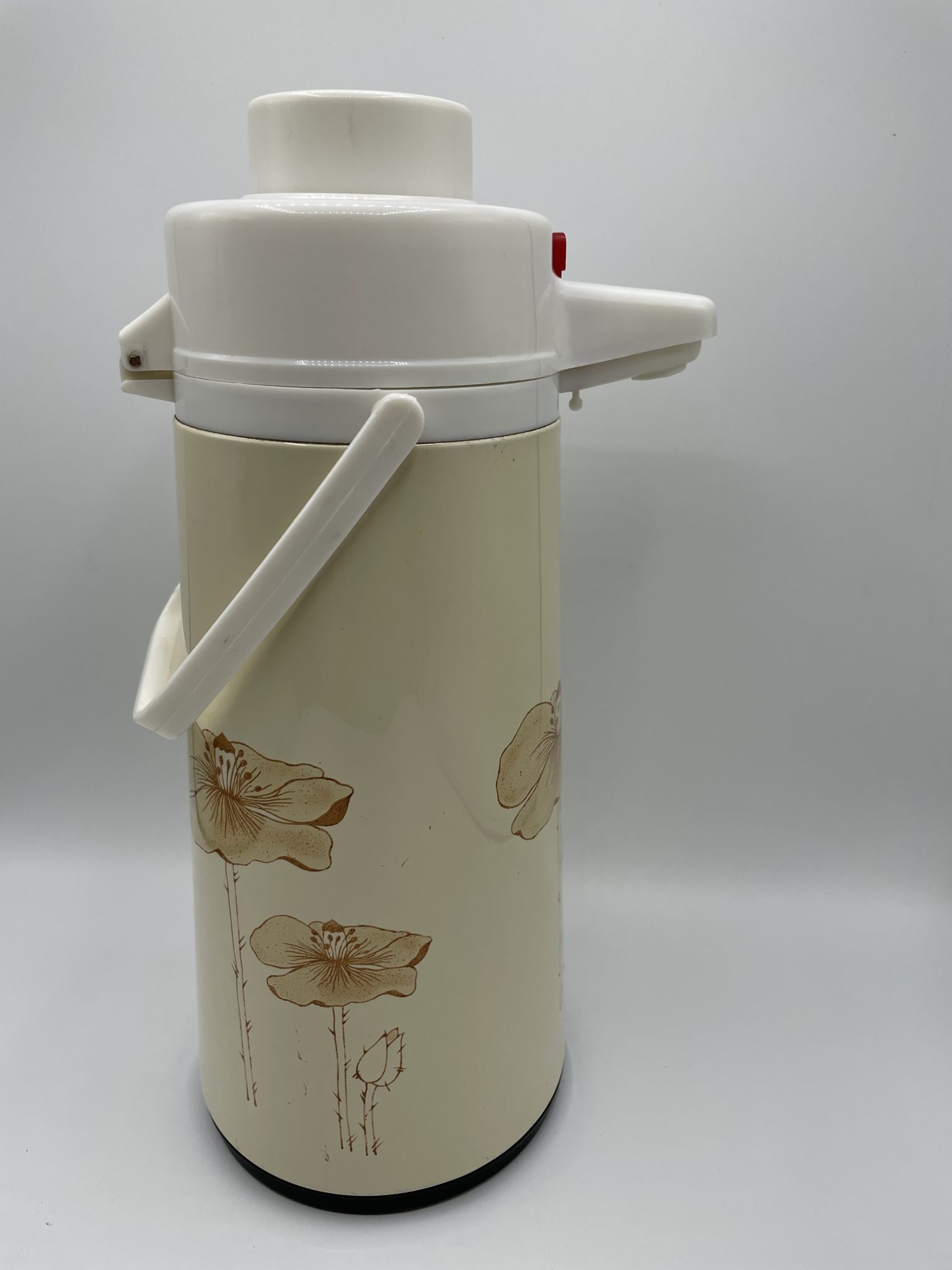 Bouteille Thermos Vintage Thermid Avec Tasse Intégrée - 650 Ml - Gris, Plastique - Très Bon état Occasion