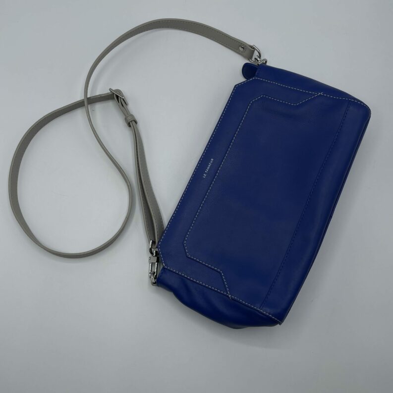 sac bandouliere le tanneur bleu