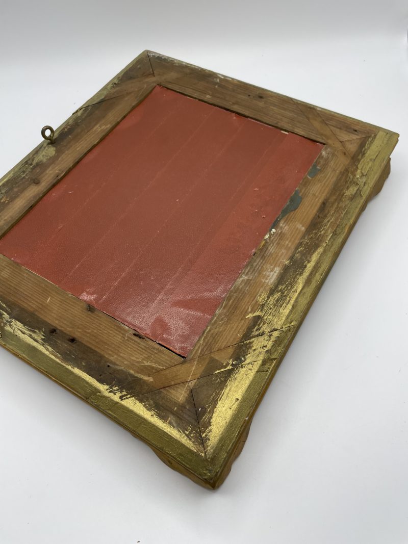 Tableau de paysage de bord de mer huile sur bois – Image 5
