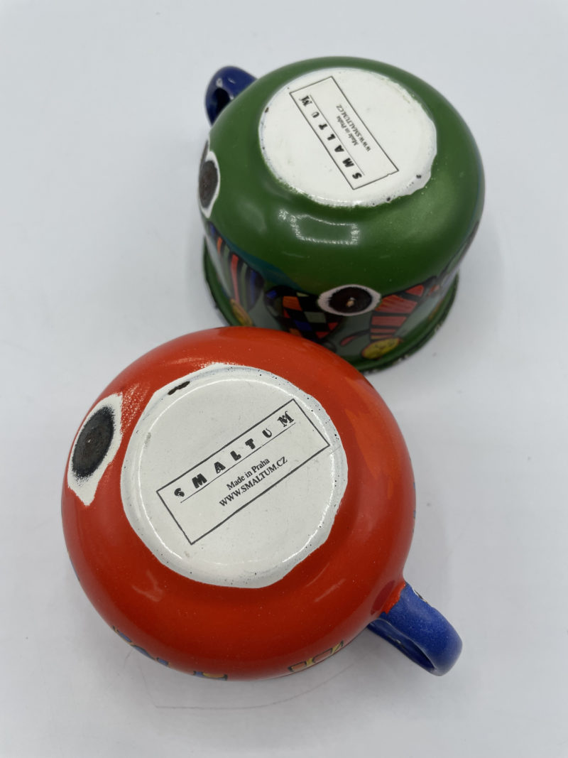 Duo tasses émail Smaltum design – Image 4