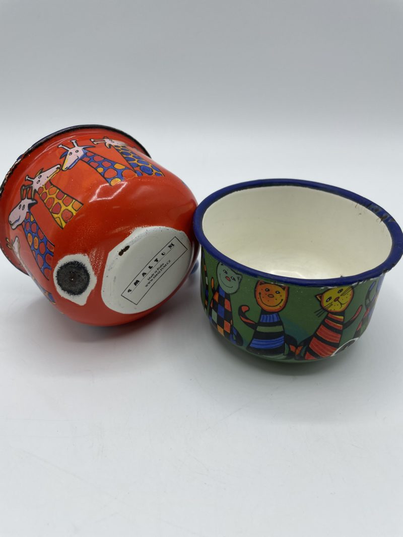 Duo tasses émail Smaltum design – Image 2