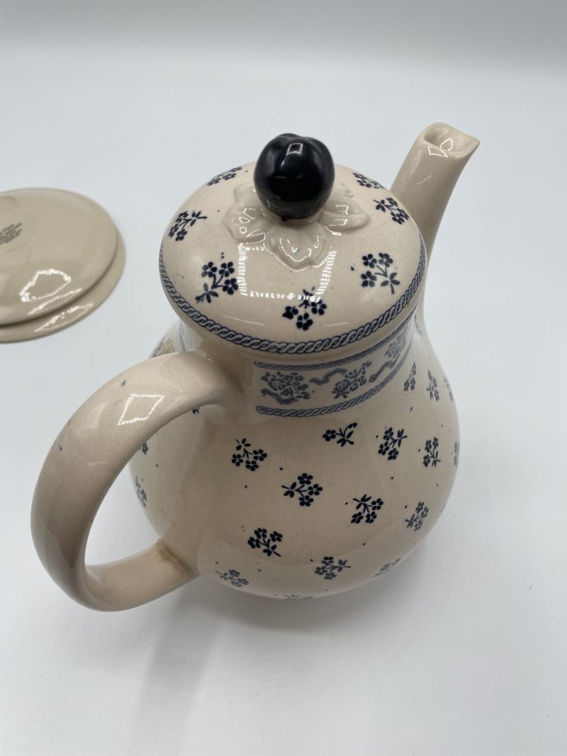 Théière et duo de soucoupes Johnson Brothers décor petite fleur – Image 4