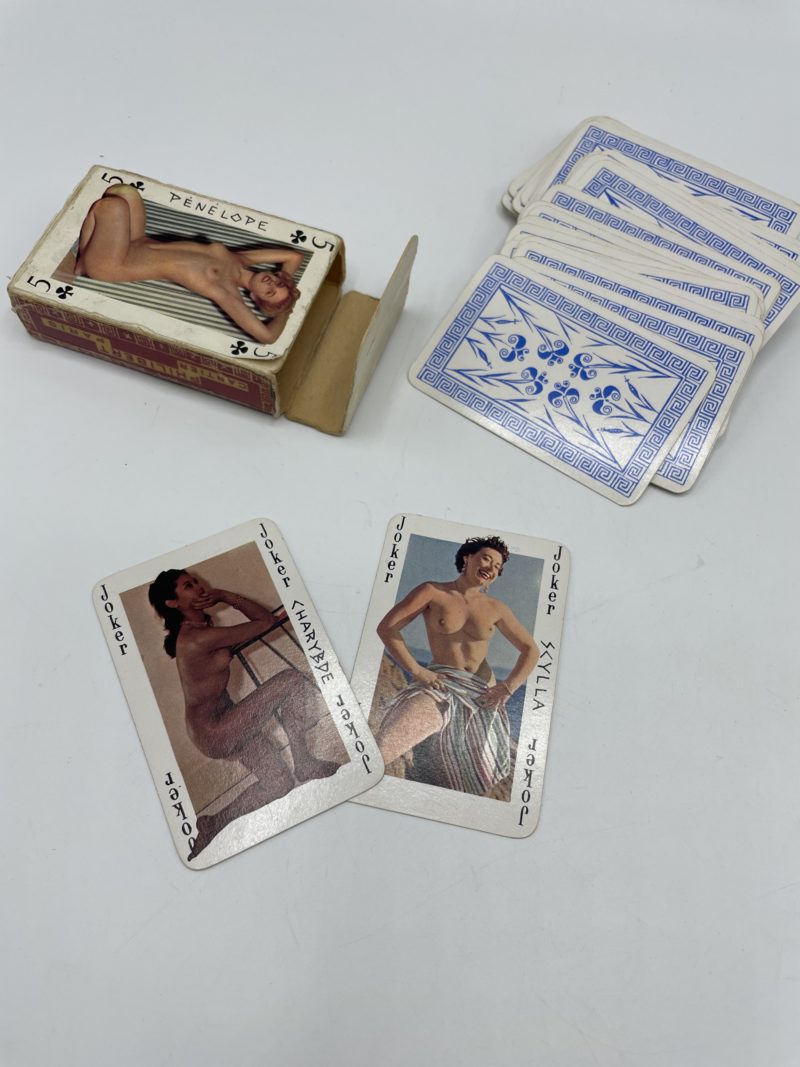 Jeu de 54 cartes pinups collection Déesses Cartier Philibert Paris – Image 8