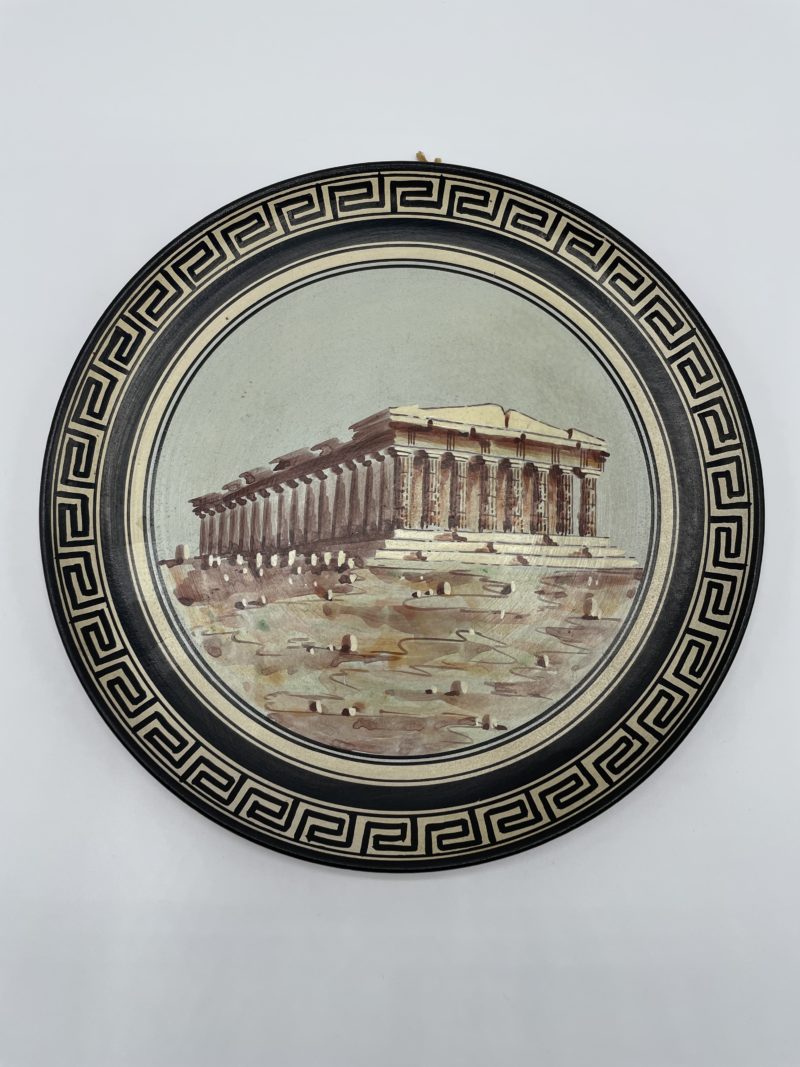 assiette decorative athene grece