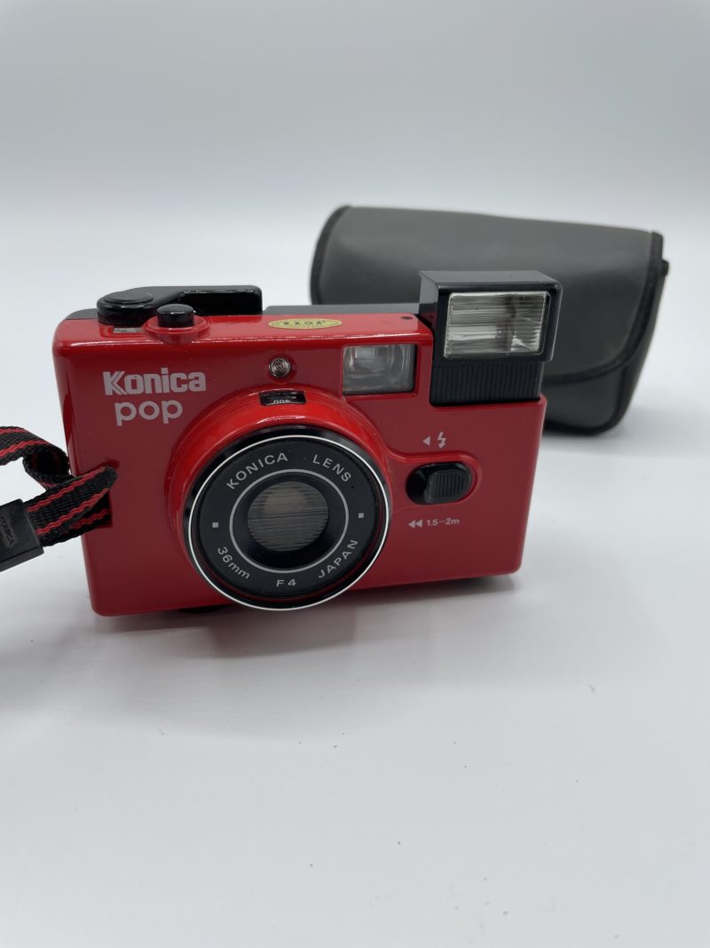 Boîtier photo KONICA POP avec étui de transport – Image 3