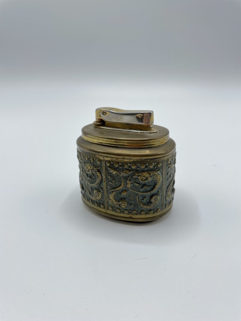 briquet vintage ancien laiton art deco