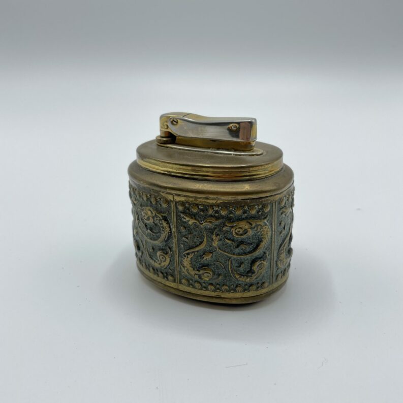briquet vintage ancien laiton art deco