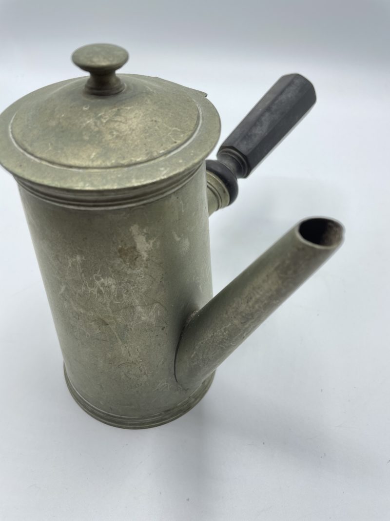 Chocolatière vintage en métal GOMBAULT – Image 4
