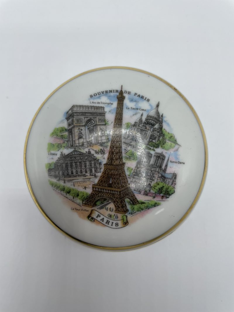 ecrin porcelaine limoges souvenir paris monuments