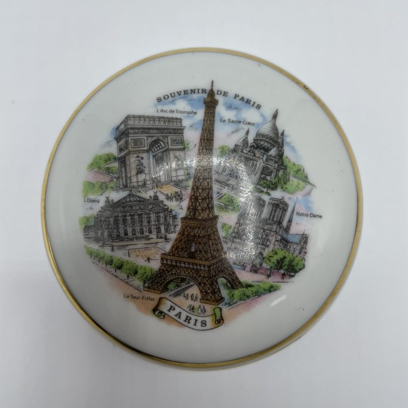 ecrin porcelaine limoges souvenir paris monuments